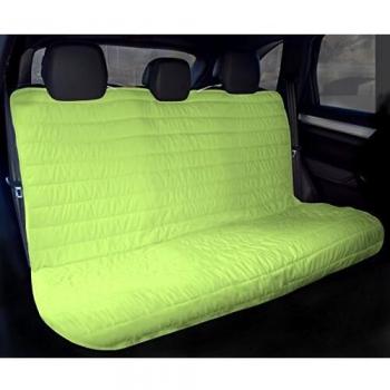 Elegant Funda de doble cara para asiento del coche verde manzana/blu oscuro