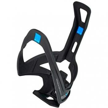 Elite Rocko Carbon Bottle Cage - Matte Black/Blue