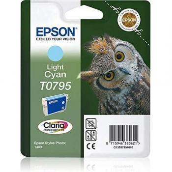 Epson C13T079540 - Cartucho de tinta para Epson Stylus Photo 1400, azul