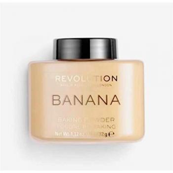 Makeup Revolution Baking Powder Loose Powder Shade Banana 32 g