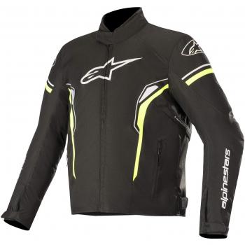 Alpinestars T-SP-1 - Chaqueta impermeable para motorista, color negro, blanco y amarillo, talla 4XL