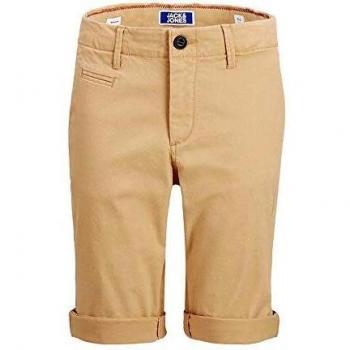 Bermuda Jack&Jones Niño 140 Marrón 12151511 JJIENZO CHINO SHORTS WW 01 JR TAN