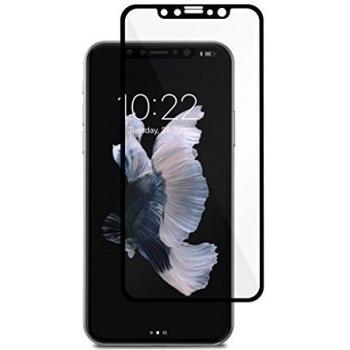 Moshi 99MO096005 IonGlass - Protector de pantalla para Apple iPhone X, color negro