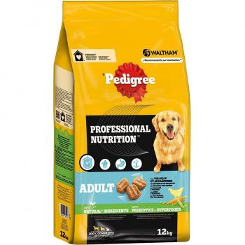 Pedigree Professional Nutrition Adulto con aves y verduras - 2 x 12 kg