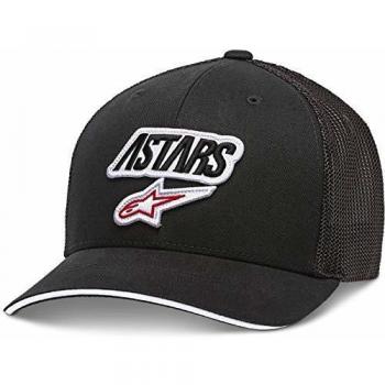 Alpinestars Race Angle Mesh Gorra de béisbol, Black-Black, L-XL para Hombre