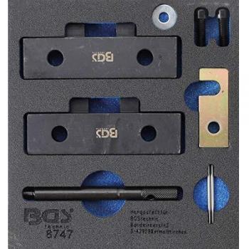 Juego de calado de distribución para BMW M42 y M50 - Bandeja para carro 1/6