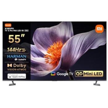 Xiaomi TV S Pro Mini LED 55 - Smart TV 4K UHD QLED - Dolby Vision & Atmos - Google TV - 1700 nits - HDR10+