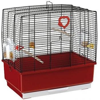 Ferplast Rekord 3 Bird Cage, 49 x 30 x 48.5 cm, Black