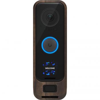 Ubiquiti G4 Doorbell Pro Cover de Madera Premium con Acabado Elegante