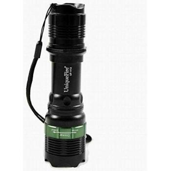 UniqueFire uf-v13 linterna CREE Q5 LED 260 lúmenes 3-Mode flood-to-throw módulo de linterna