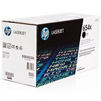 HP 654X High Yield Black Toner Cartridge (CF330X) - 20.5K pages, ISO/IEC 19798 compliant