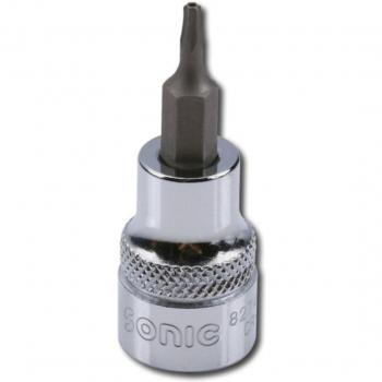 Punta de atornillar SONIC 8274830 Torx TR Acero cromo vanadio Toma para pasador 3/8