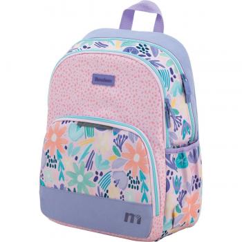 Mochila Escolar Doble Cuerpo Aquarelle Tandem Lila y Blanco con Espalda y Base Acolchada 39,50