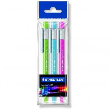 Staedtler 426 PB3RL Triplus 426 M - Bolígrafo de punta de bola