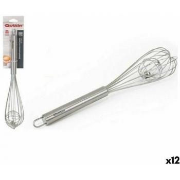 Batidor de Varillas Manual Quttin 137363 (12 Unidades) - Set de Cocina Profesional