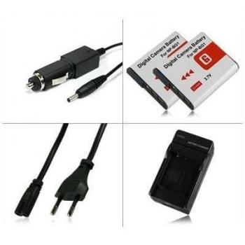 M&L Mobiles® | Cargador + 2x Batería NP-BG1 NPBG1 para Sony CyberShot DSC-H3 | DSC-H7 | DSC-H9 | DSC-H10 | DSC-H20 | DSC-H50 | DSC-H55 | DSC-H70 | DSC-H90 | DSC-N1 | DSC-N2 | DSC-T20 | DSC-T25 | DSC-T100 | DSC-W30 | DSC-W35 | DSC-W40 | DSC-W50 | DSC-W55