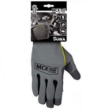 Juba - Guante piel mecanix gris refuerzo 8