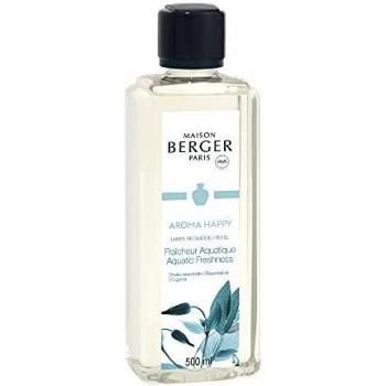Recambio para lámpara catalítica Berger Happy 500ml (Aroma Aquatic Freshness)