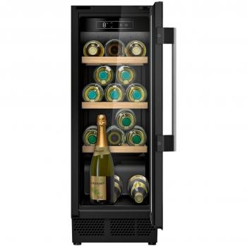 Vinoteca empotrada bajo encimera Neff KU9202HF0, 82 cm alto, 30 cm ancho, capacidad para 21 botellas de 0.75 l, iluminación LED, 58 l de volumen útil