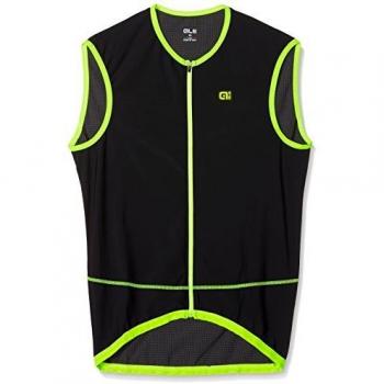 Ale Icona Clima Protection 2.0 Chaleco, Hombre, Negro, L/180-185