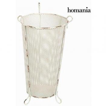 Paraguero metálico blanco by Homania
