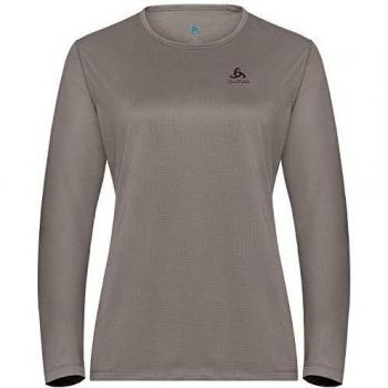 Odlo T-Shirt L/S Rundhalsausschnitt Amber Lo Camiseta de Manga Larga para Mujer, Fresno, Extra-Large