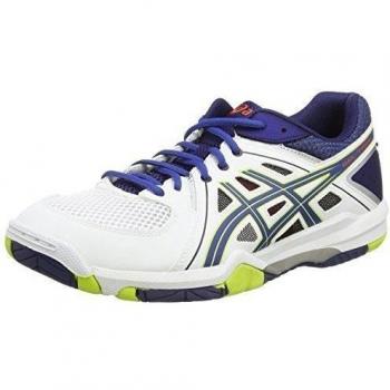 ASICS Gel-Task - Zapatillas de voleibol para hombre, color blanco