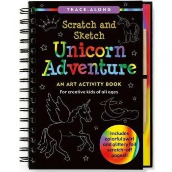 Unicorn Adventure Scratch and Sketch: An Art Activity Book for Creative Kids of All Ages