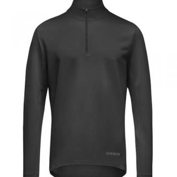 Gore Wear Camiseta GOREWEAR Everyday Mid Quarter Zip Manga Larga Negro - XL