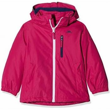 Trespass Chaqueta de invierno acolchada cálida Heddar para niños con capucha desmontable