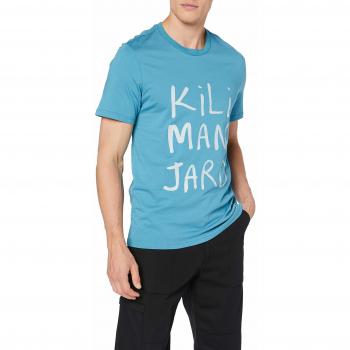 The North Face S/S Peak tee Camiseta de Manga Corta, Hombre, Storm Blue, XL