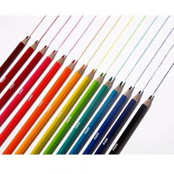 Omy- Set de 16 lápices de Colores Pop