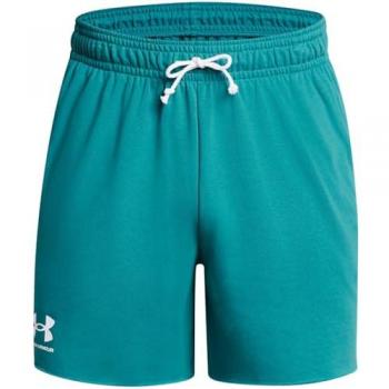 Pantalones Cortos Rival Terry 6in de Under Armour para Hombre, color azul