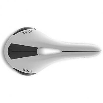 Fizik Aliante R3 Open-Regular-White Edition, sillín de Bicicleta Unisex Adulto, Blanco