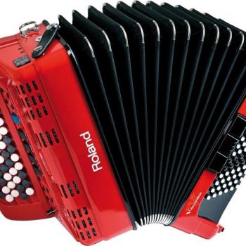 Roland FR-1XB Premium Electronic Accordion with 62 Buttons and Lightweight Design