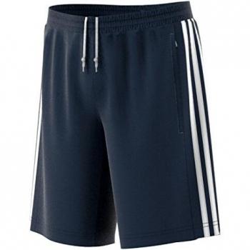 adidas Pantalones Cortos para Hombre T16 CC M, Hombre, Pantalones Cortos, AJ5294, Azul Marino y Blanco, Small
