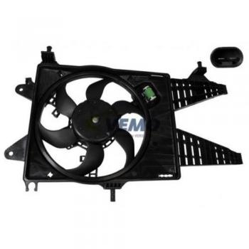 Ventilador de Motor VEMO V24-01-1283 para Refrigeración de Radiador, Compatible con FIAT Punto II 3/5 Puertas