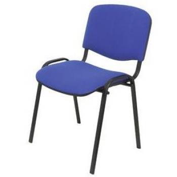 5 Star Silla confidente Apilable, PVC, Rojo, 40.00x53.50x81.00 cm, Poliuretano