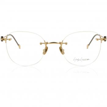 Yohji Yamamoto L009 S04 M002 Gafas Recetadas para Hombre Gunmetal 52 Armazones y Lentes