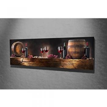 Walimex lity PC010 Decorativa Lienzo Pintura, Madera, Multicolor, 30 x 80 cm
