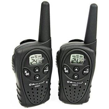 Midland G5 XT PMR446 Doble radio de dos vías - Negro