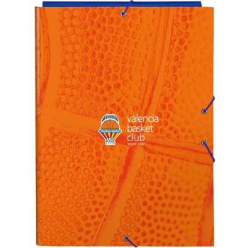 Carpeta Folio 3 Solapas Valencia Basket - Safta