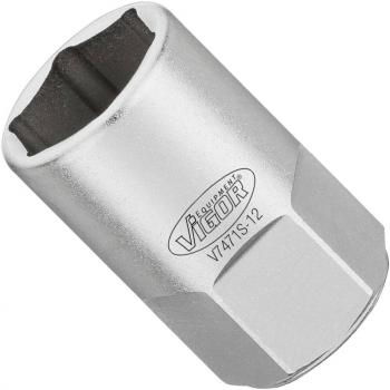 Insertable de llave de cubo VIGOR V7471S-12 para pinza de freno, tamaño 12 mm
