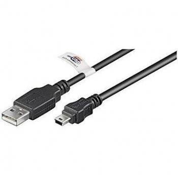 Wentronic Goobay USB Mini-B 5-Pin 180 Cert 1.8m - Cable USB