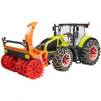 Bruder Axion 950 Tractor de Nieve con Quitanieves - Divertido y Realista - Fácil de Controlar