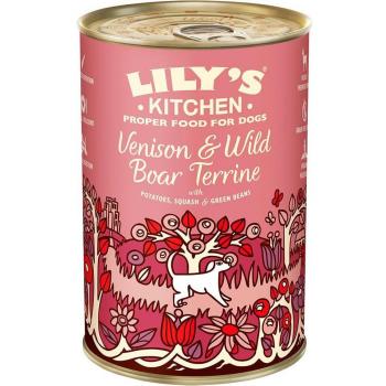 Lily's Kitchen Comida Húmeda De Venado Y Jabalí Para Perros 400 Gr