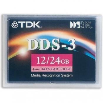 TDK DDS-3 - Cinta virgen (DDS, Negro)