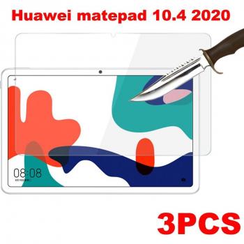Protector de Pantalla de Vidrio Templado 3 Pack para Huawei MatePad 10.4 Pro y 10.8