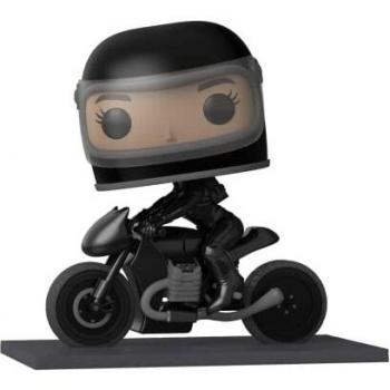 Funko Pop! Rides - The Batman: Selina Kyle on Motorcycle Deluxe Collectible Figure