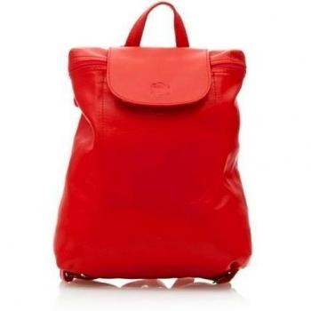 Zerimar Mochila Piel Shana Rojo